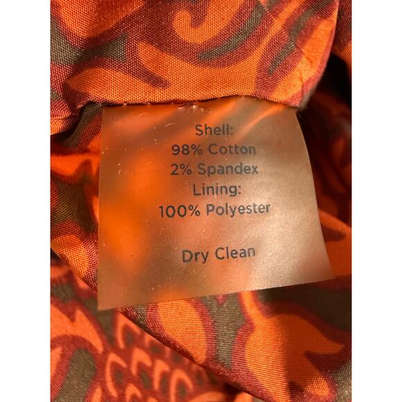 Vintage Talbots Red Corduroy Blazer Jacket 90s Retro Women’s Sz 12 Button Front - Picture 8 of 10